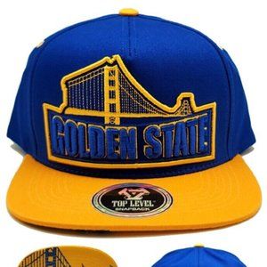 Golden State Top Level Framed Bridge Snapback Hat